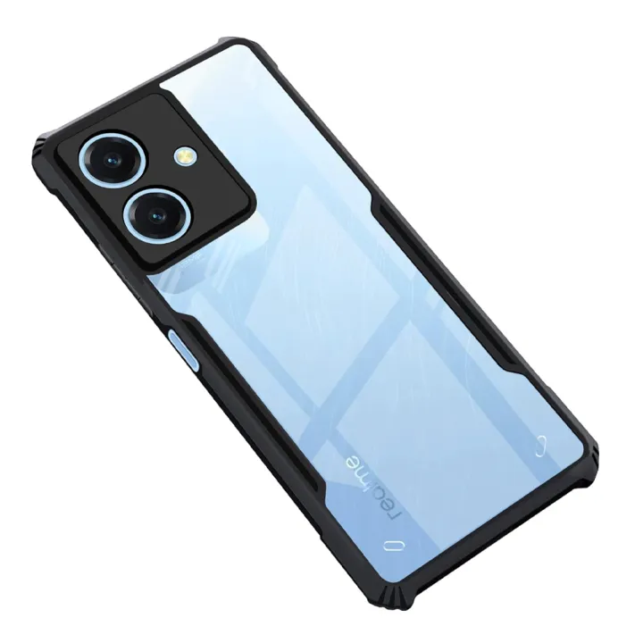 Bumper case for Realme C61 / Narzo N61 4G - Clear PC Back Hybrid ...
